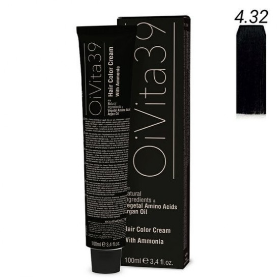 OiVita- HAIR COLOR Coloração 4.32 100ml