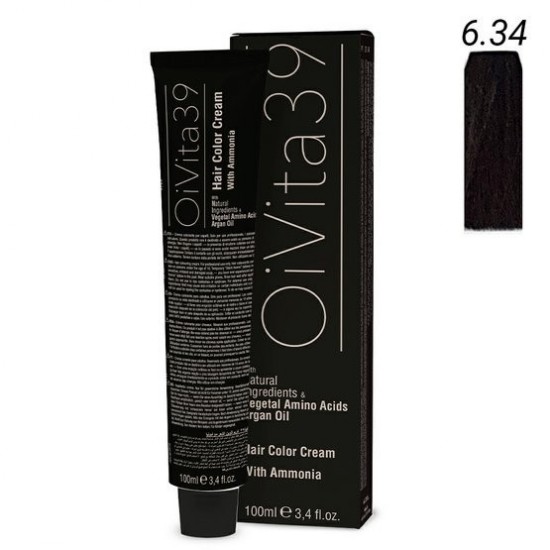 OiVita- HAIR COLOR Coloração 6.34 100ml