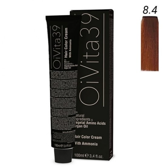 OiVita- HAIR COLOR Coloração 8.4 100ml