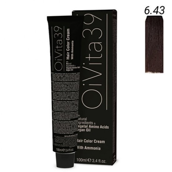 OiVita- HAIR COLOR Coloração 6.43 100ml