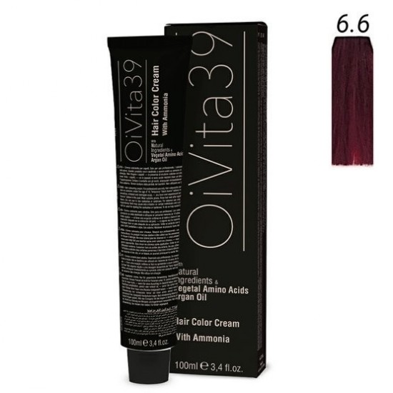 OiVita- HAIR COLOR Coloração 6.6 100ml
