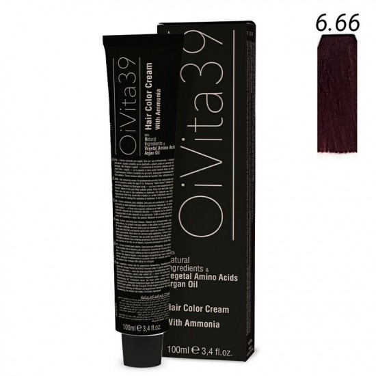 OiVita- HAIR COLOR Coloração 6.66 100ml