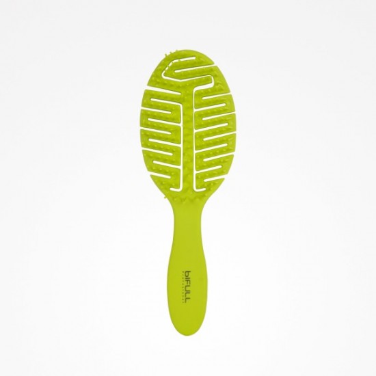 Bifful Escova de Desembaraçar Flúor Verde