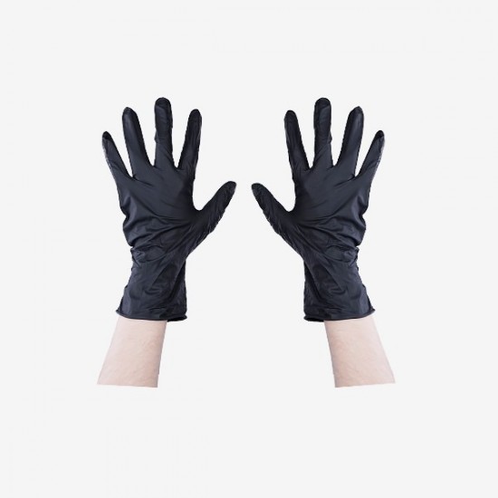 Luvas Nitrilo Tam L Preta