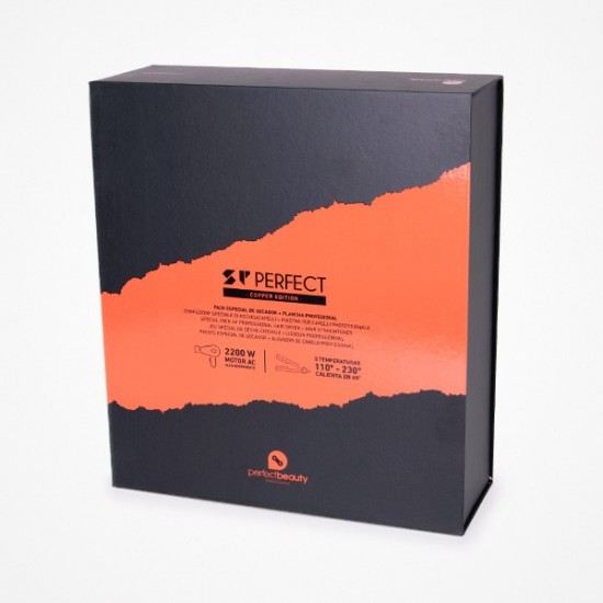 (400207) Kit Prancha+Secador COOPER EDITION