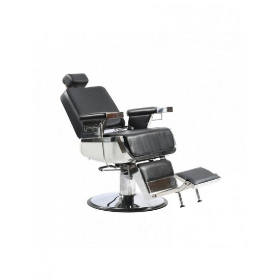 UPGROUP Poltrona Bart Preta Pé Branca