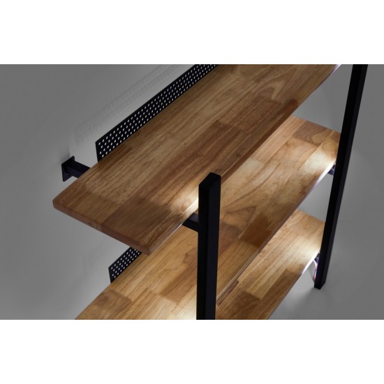 UPGROUP Móvel Estante Holly Madeira c/Led