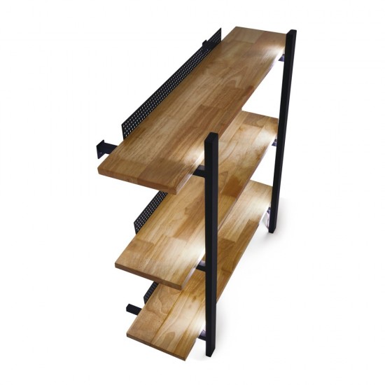 UPGROUP Móvel Estante Holly Madeira c/Led