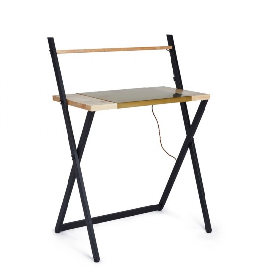 UPGROUP Mesa Trabalho Iris Madeira