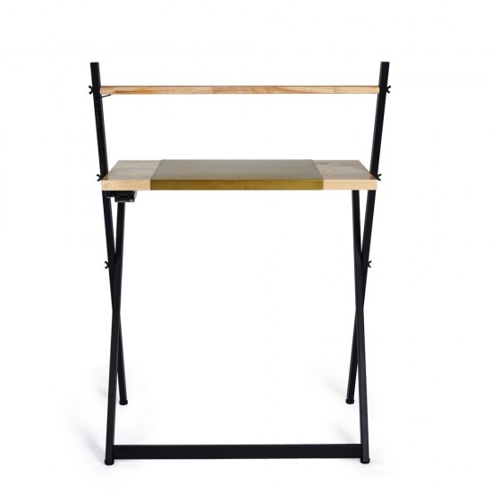 UPGROUP Mesa Trabalho Iris Madeira