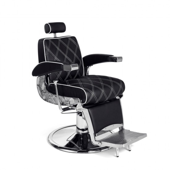 UPGROUP Poltrona Barbeiro HUGO Preto/Branco