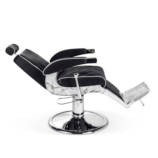 UPGROUP Poltrona Barbeiro HUGO Preto/Branco