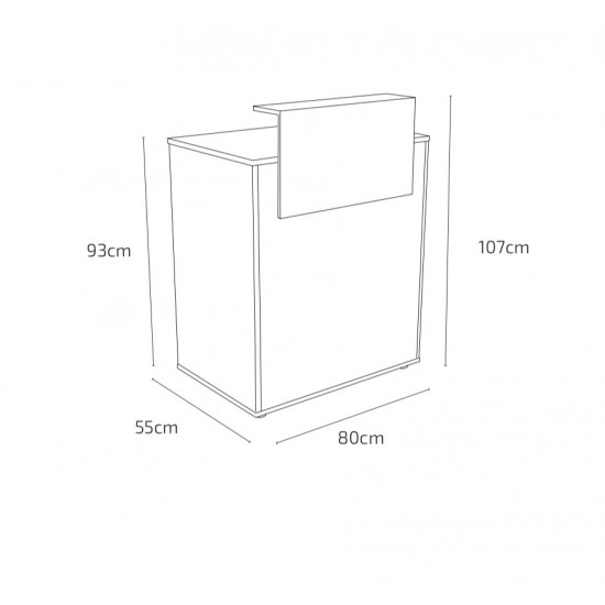 UPGROUP Balcão Recepção Dylan 