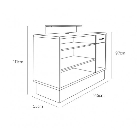 UPGROUP Balcão Recepção Thierry 