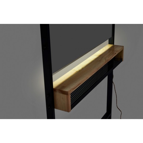 UPGROUP Bancada Madeira e Metal Robin c/Led