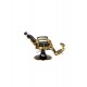 UPGROUP Poltrona Barbearia KIRK G gold