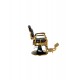 UPGROUP Poltrona Barbearia KIRK G gold