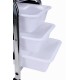 UPGROUP Carro Manicure/Pedicure Oslon Branco