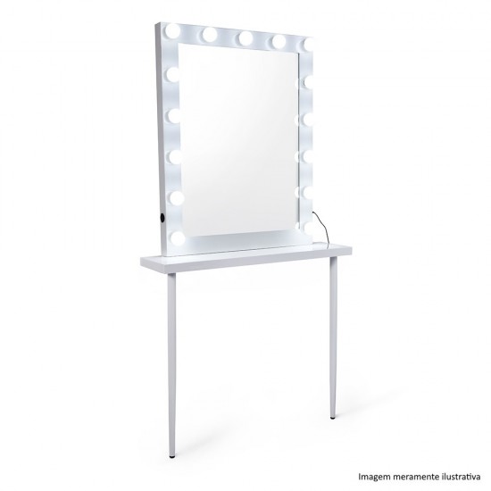 UPGROUP Mesa de Maquilhagem Emily Branca