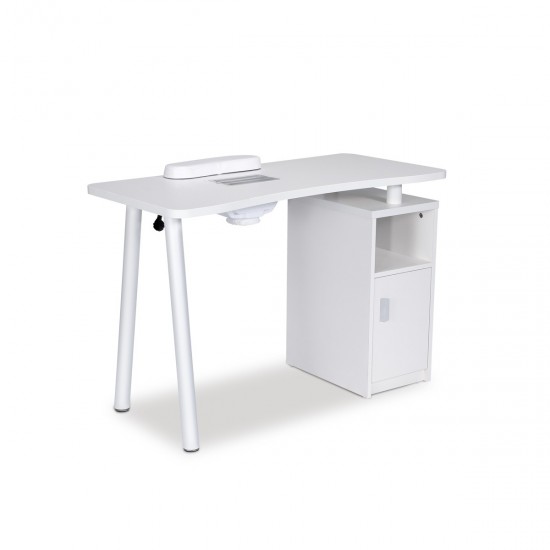 UPGROUP Mesa Manicure Lucía Branca com aspirador