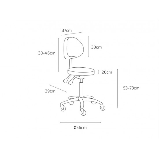 UPGROUP Banco Rita Branco com Costas
